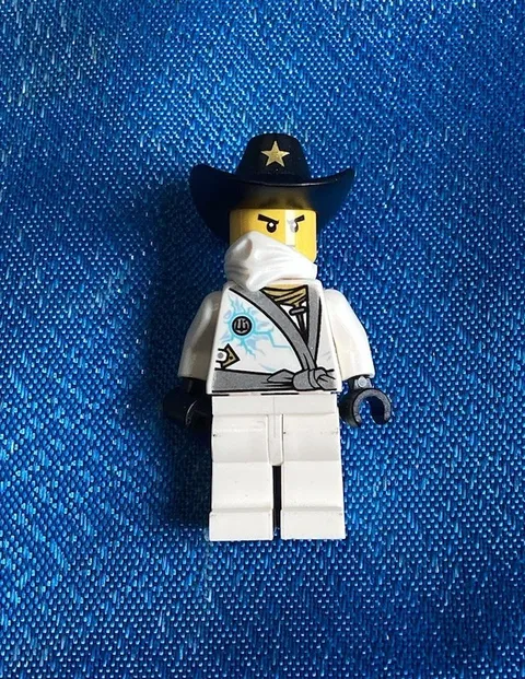 Lego Zane (Techno Robe) - Minifigure - Ninjago/Rebooted No Hair