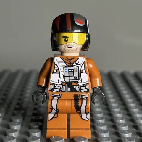 LEGO Star Wars - Poe Dameron Minifigure - Pilot - sw0658 75102 - 3J