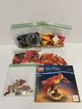 LEGO Harry Potter: Fawkes Dumbledore's Phoenix (76394) Complete With Minifigure