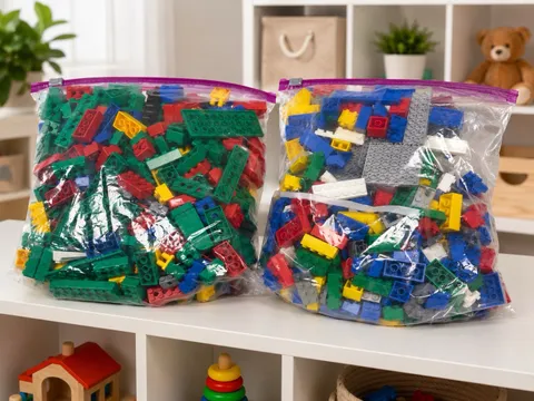 LEGO Duplo Mixed Bulk Lot 2 Large Bags Approx 6+ lbs Building Blocks