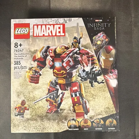 LEGO Marvel Avengers Infinity War Hulkbuster Battle of Wakanda 76247 385pcs 8+