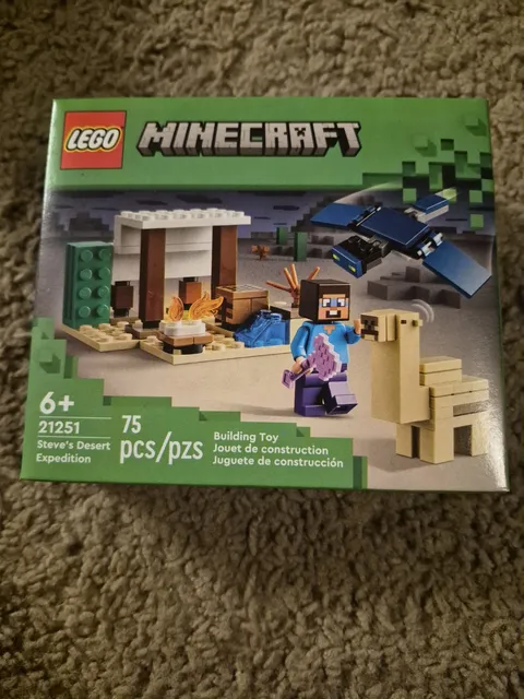 LEGO 21251 Minecraft: Steve's Desert Expedition *Sealed* *Retired*