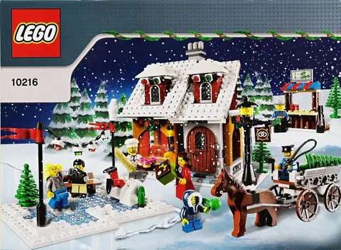 LEGO Winter Village Bakery 10216 100% COMPLETE