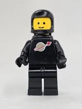 Lego Classic Space Black With Air Tanks Spaceman Minifigure sp003 12a