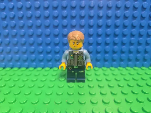 Lego Chase McCain Minifigure City Undercover 60007 cty0356 CMF Lot Rare Retired 