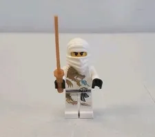 LEGO Ninjago Zane DX White Dragon Suit NJO018 Minifigure 2171 2260 