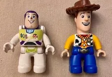 LEGO DUPLO - Disney Pixar Toy Story figures: Buzz Lightyear & Woody