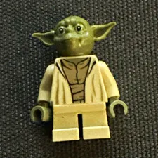 LEGO Star Wars Yoda Minifigure Plastic Character Figure from LEGO Set