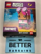 LEGO 40728 BrickHeadz Fortnite Brite Bomber 254 New Sealed Retired GWP