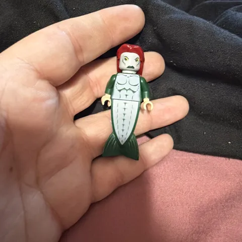 Lego Harry Potter Mermaid Minifigure 4762 Merperson Red Hair Minifig Brick