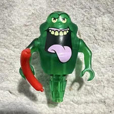 LEGO Slimer Ghostbusters Minifigure Green Ghost w/ Red Hot Dog Accessory