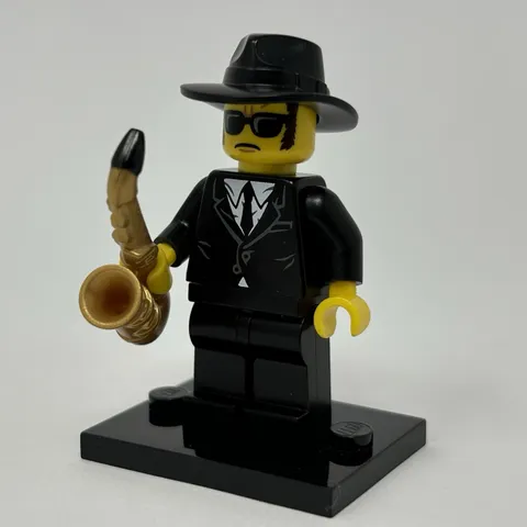 Lego Saxophone Player Minifigure Collectible Series 11 CMF Complete