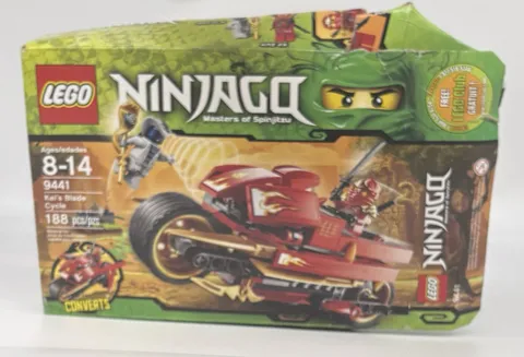 LEGO Ninjago: Kai's Blade Cycle (9441) - New Sealed Damaged Box