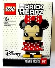 Lego Factory Sealed Brickheads Minnie Mouse 41825 Used