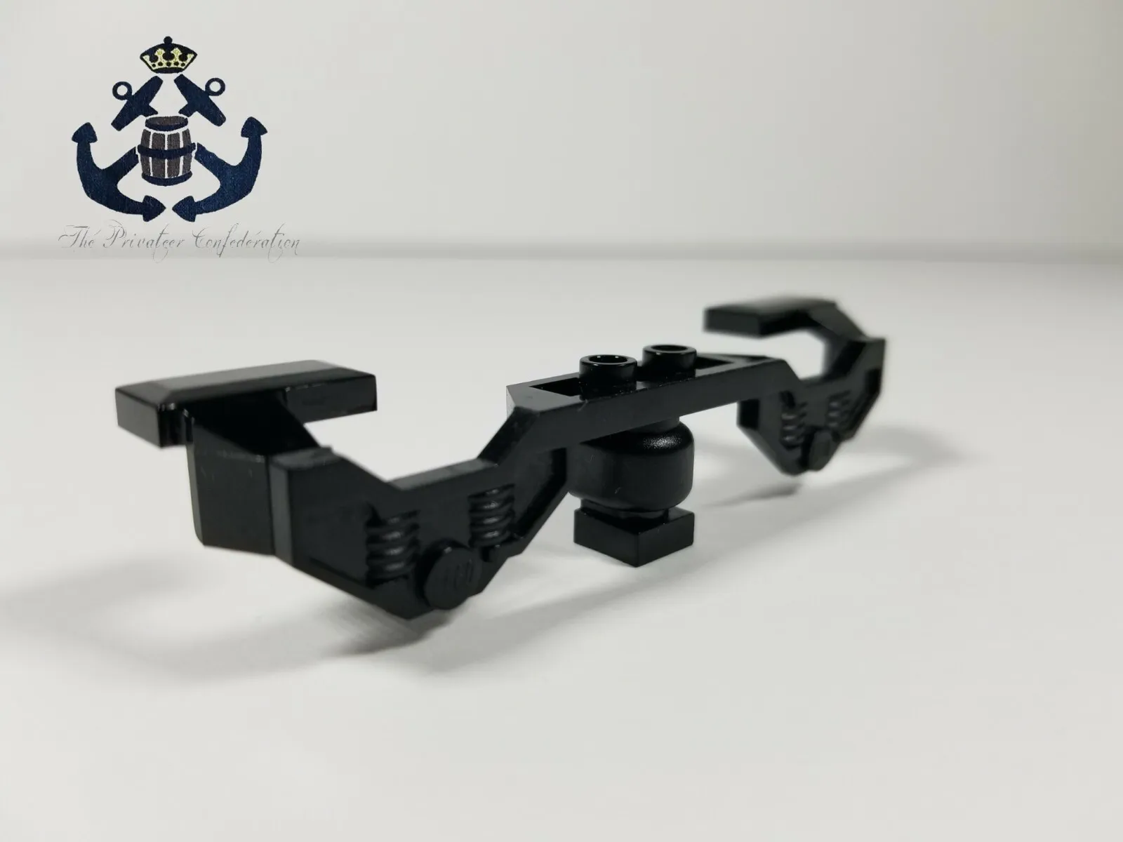 Lego Black Train Motor 9V Decorative Side 2871 For City, Town