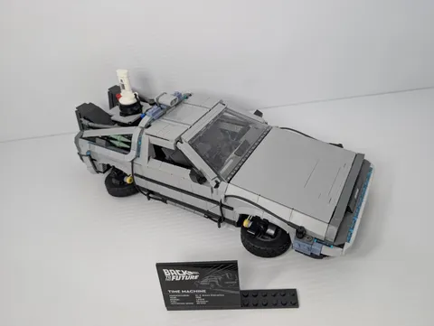 LEGO Icons Back to the Future Time Machine DeLorean 10300 - Used No Minifigs 