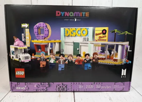 LEGO Ideas: BTS Dynamite Set - 21339 - Brand New - Retired-Collectible-Rare