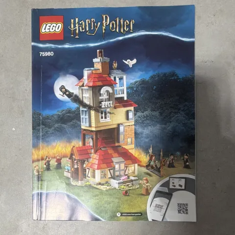 LEGO Harry Potter Attack on the Burrow 75980 Illustrated Manual Booklet English