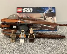 LEGO Star Wars: Geonosian Starfighter (7959) With Minifigures And Instructions