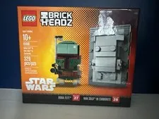 LEGO BRICKHEADZ: Boba Fett and Han Solo in Carbonite (41498) UNOPENED/MINT