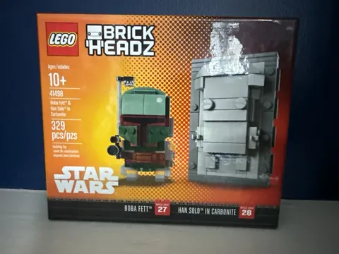 LEGO BRICKHEADZ: Boba Fett and Han Solo in Carbonite (41498) UNOPENED/MINT