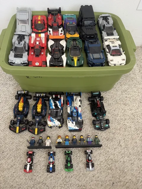 Lego Speed Champions Massive Lot