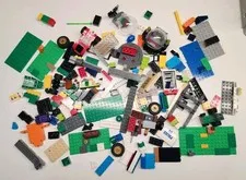 3.5 LBS Mixed LEGO Lot Bricks Plates Wheels Parts Random Bundle Genuine