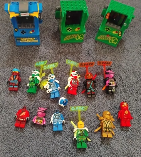 Lego Ninjago Minifigure Lot NRG Kai Prime Empire 2 Ounces Rare! 