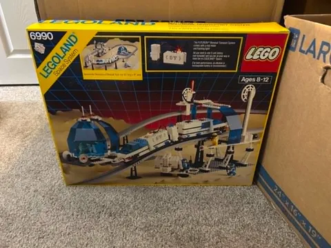 LEGO Space: Monorail Transport (6990) Complete Set w/ Box and Instructions
