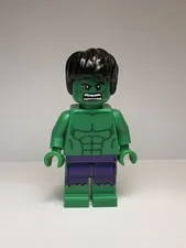 LEGO Minifigure Hulk Sh037 from Super Hero Avengers Polybag Set 5000022 - Rare