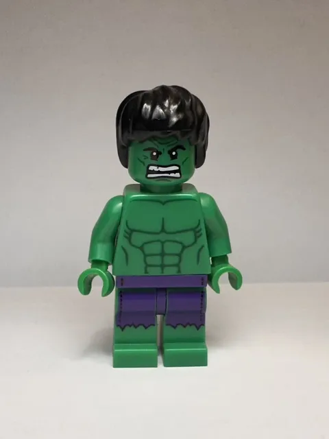 LEGO Minifigure Hulk Sh037 from Super Hero Avengers Polybag Set 5000022 - Rare