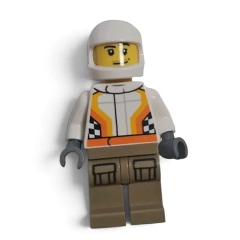 Race Car Driver w/ Helmet | LEGO Minifigures