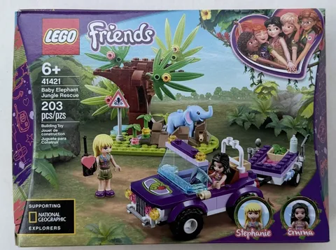 LEGO Friends Baby Elephant Jungle Rescue Set 41421 New, Factory Sealed!