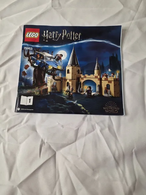 LEGO Harry Potter Hogwarts Whomping Willow 75953 Instruction Manual ONLY Retired