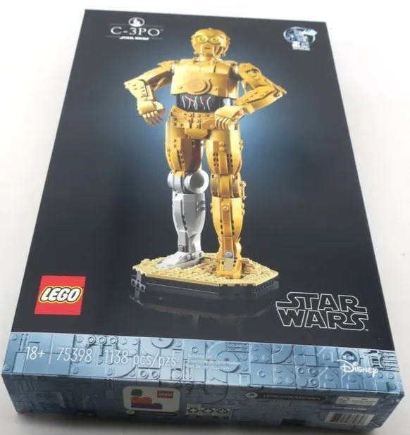 LEGO Star Wars C-3PO 75398 1138pcs 25th Anniversary Set Brand New Sealed