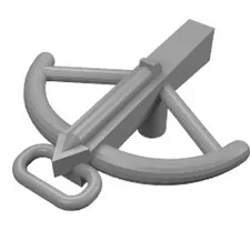 LEGO® Part 2570 - Minifigure, Weapon Crossbow