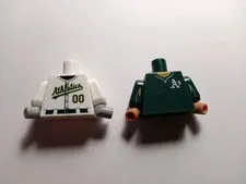 Rare Oakland Athletics Official LEGO® Torso Parts 