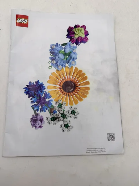 LEGO Icons 10313 Wildflower Bouquet INSTRUCTION BOOKLET ONLY