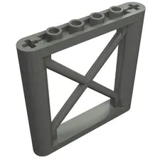 LEGO® Part 64448 - Stand 1 x 6 x 5 Girder Rectangular
