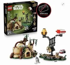 LEGO Star Wars SMART Play: Yoda's Hut and Jedi Training 75191 New Sealed