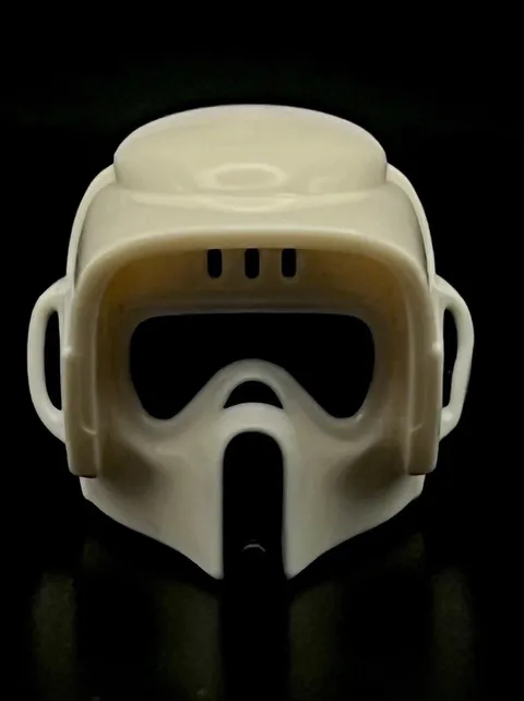 Lego Star Wars Scout Trooper Misprint Minifigure Helmet Error Test Prototype