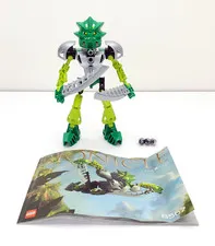 LEGO Bionicle 8567 - Lewa Nuva - 100% Complete w/ Manual - Toa Nuva 2002