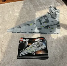 LEGO Star Wars 6211 Imperial Star Destroyer Set Manual No Box 99% complete