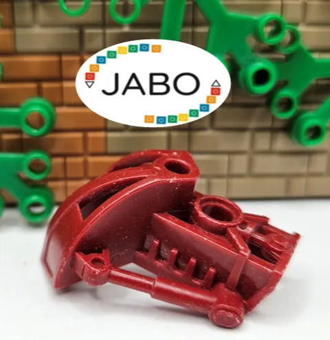 (S17 / 10 / 8) LEGO Bionicle 47310 Shoulder Armor Armor Toa Metru Red