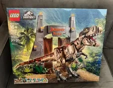 LEGO JURASSIC PARK -- T. REX RAMPAGE BRAND NEW SEALED IN BOX RETIRED SET 75936