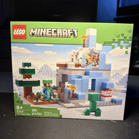 Lego 21243 - The Frozen Peaks - Minecraft - New Sealed AU 