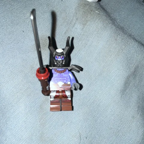 LEGO NINJAGO Minifigure w/ Horned Helmet, Sword & Armor, Plastic, 4+