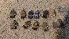 MASSIVE LEGO Minifigco and BrickFabric Lot! Great Condition! FREE SHIPPING