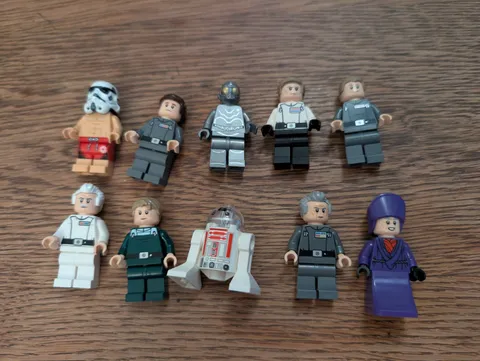 Lego Death Star 75419 10 Minifigure Collection sw1479, sw1481, sw1477, and more