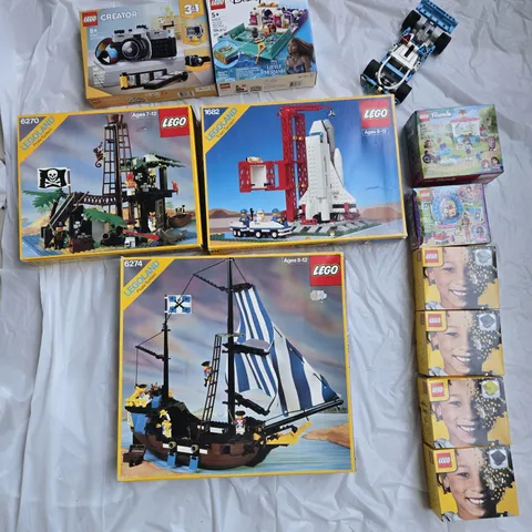 Vintage LEGO Complete Lot 6274 6270 1682 31147 43213 41753 41383 42091